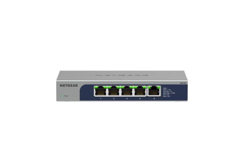 NETGEAR 5-Port Multi-Gigabit (2.5G) Ethernet Unmanaged Switch