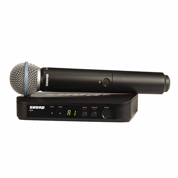 BLX4/BETA58A Shure - Bộ thu và phát kèm micro không dây