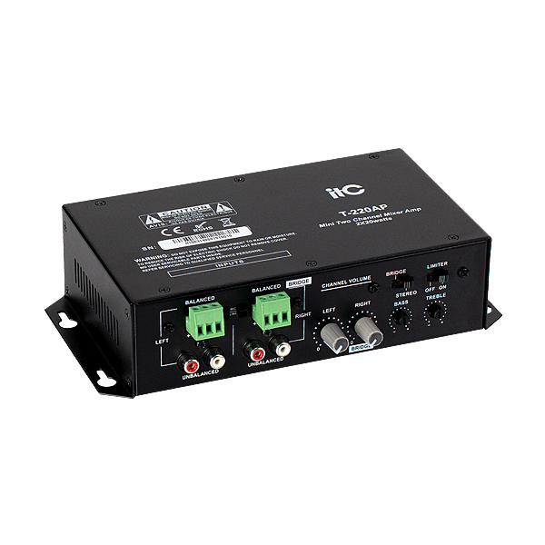Âm ly Stereo 2 kênh class D ITC T-220AP công suất 2x20W