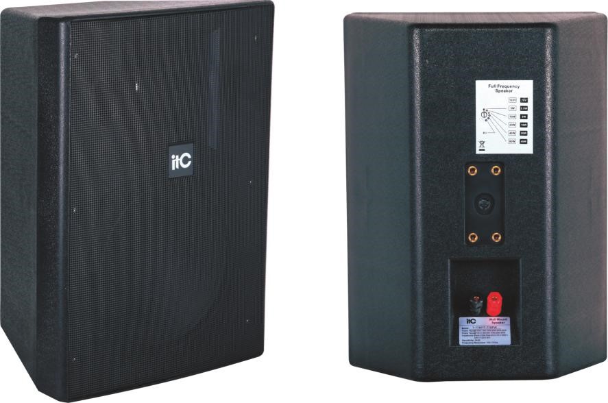 Loa gắn tường màu đen, công suất tối đa 80W ITC T-778P