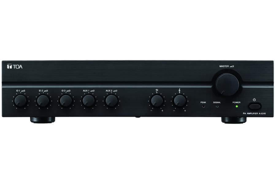 Tăng âm TOA A-2240 liền mixer công suất 240W