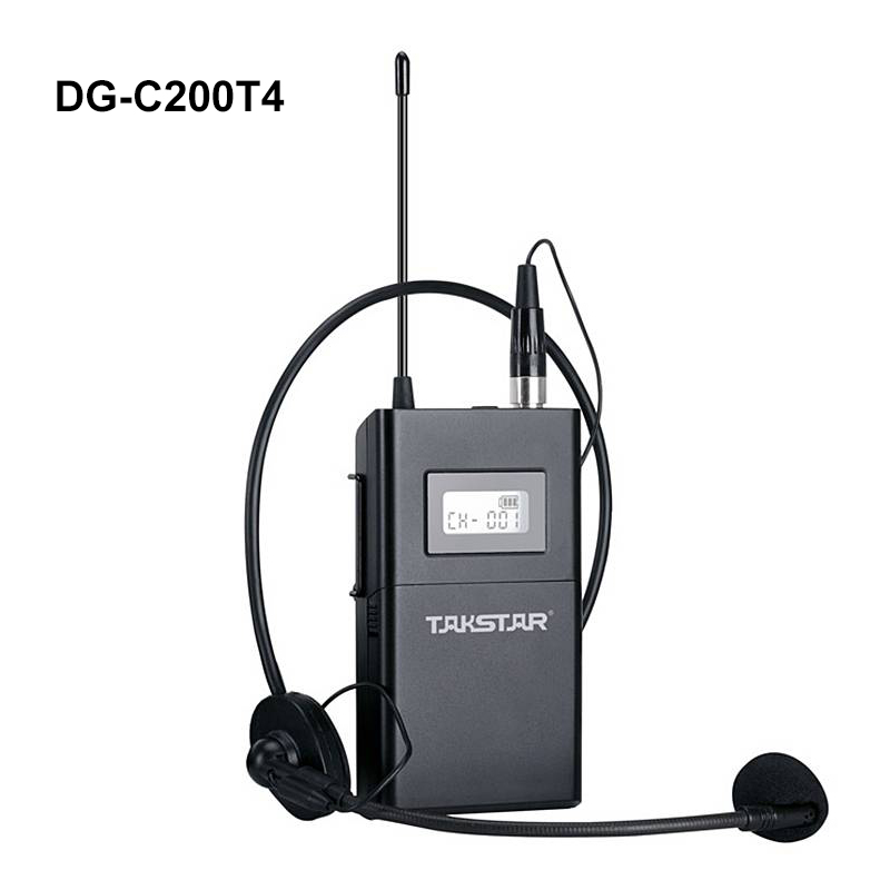 DG-C200T4 Takstar - Mic cài đầu không dây 2.4G