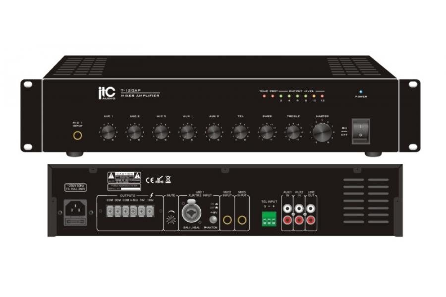 Bộ khuếch đại ITC kèm mixer công suất 40W: T-40AP