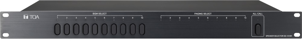 Bộ TOA SS-1010R chức năng lựa chọn vùng loa 1 kênh