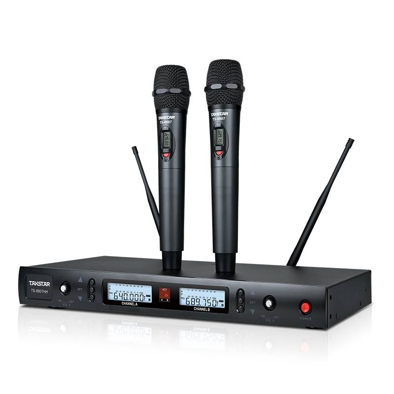 TS-8807HH Takstar - Mic không dây cầm tay UHF kênh kép