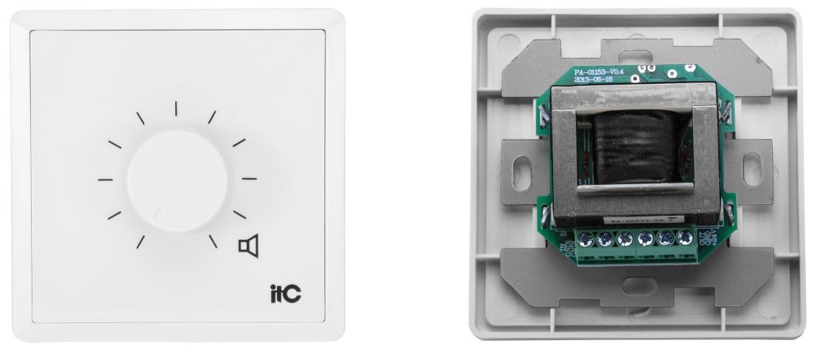 Chiết áp ITC T-675F có rơ le báo cháy, công suất 100W