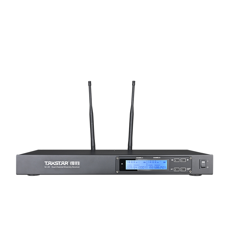 Đầu thu micro không dây Takstar SC-2R hỗ trợ 2 kênh