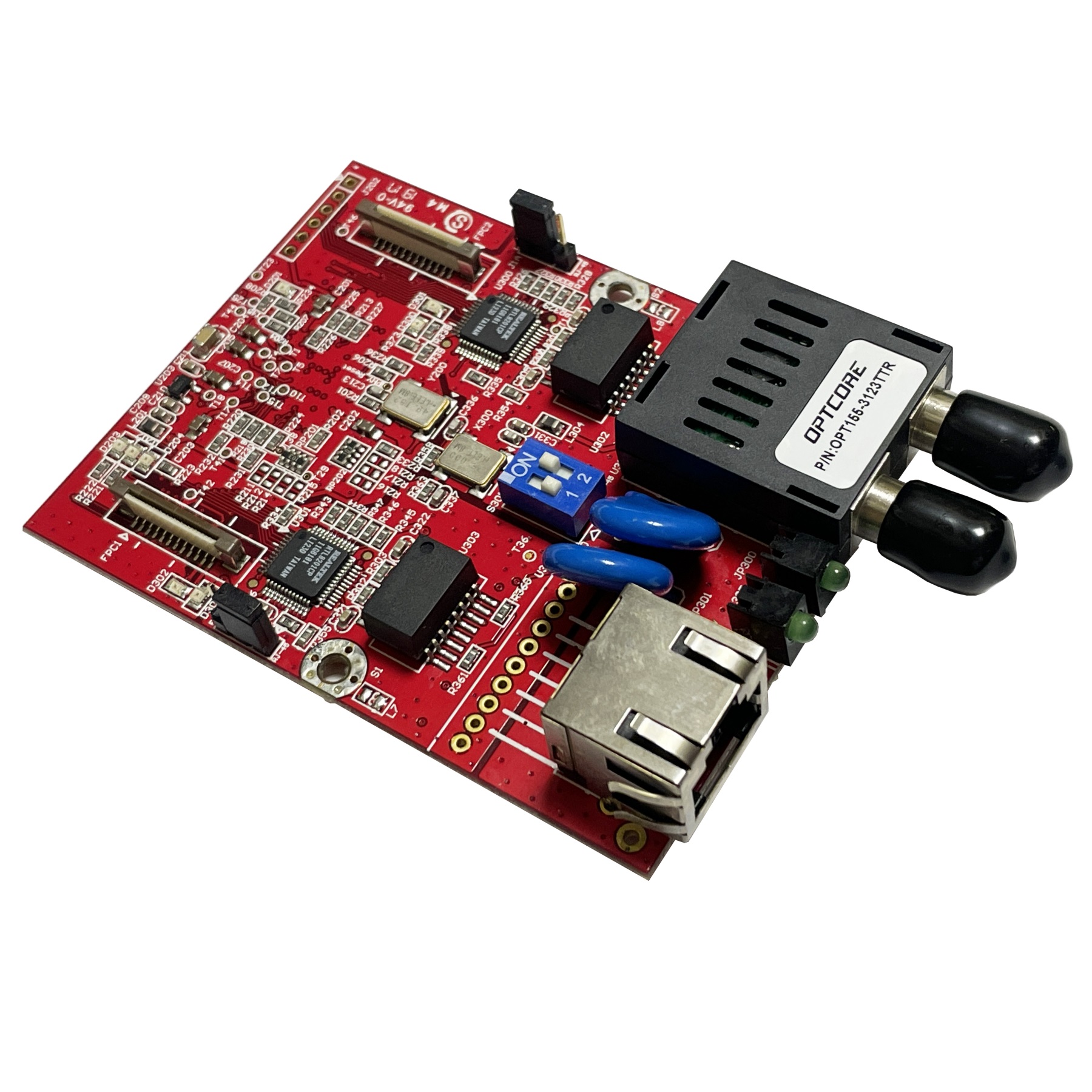 Card kết nối Ateis NET2-MR cổng RJ45(B)-Fiber Multi(A)