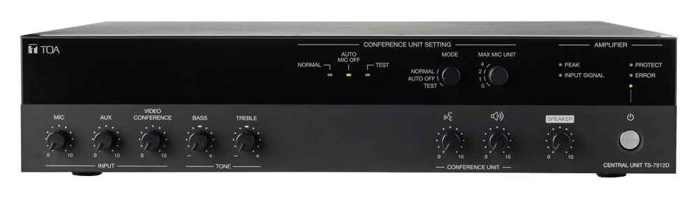 Bộ trung tâm TOA TS-7912D-AS liền công suất 120W