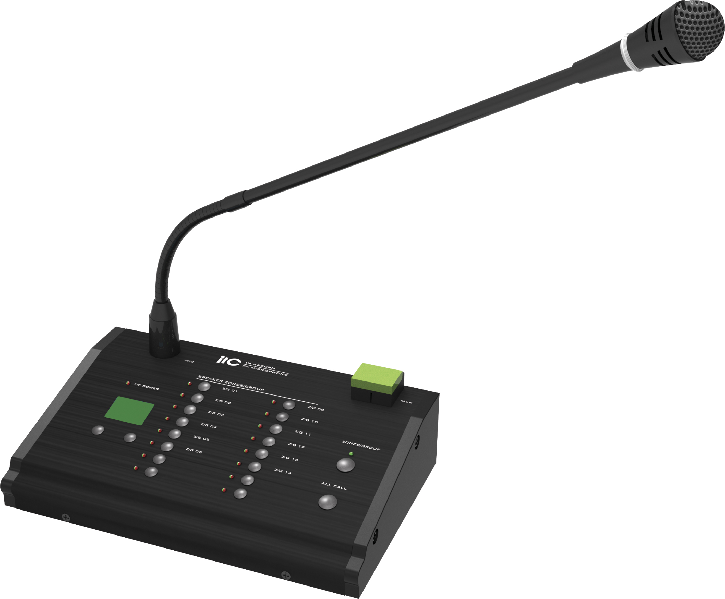 Micro ITC chọn vùng từ xa 16 vùng loa: VA-6200RM