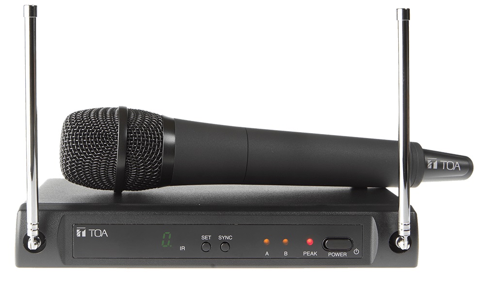 Bộ TOA WS-420-AS combo gồm 1 Micro không dây cầm tay