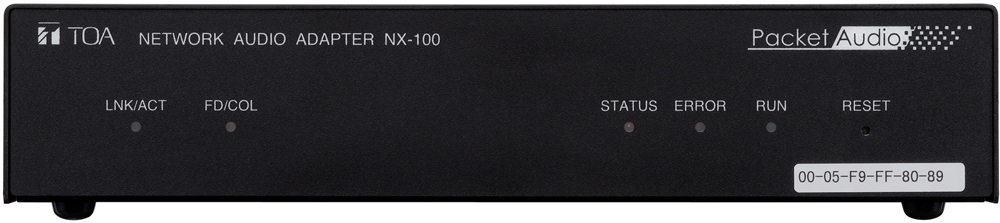 Bộ TOA NX-100 giao tiếp mạng