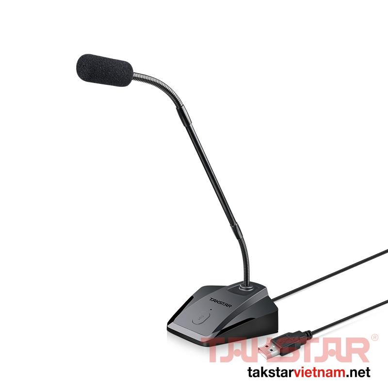 MS-580USB Takstar - Micro cổ ngỗng, đề bàn có dây USB