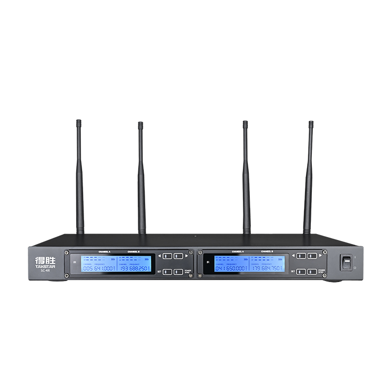 Đầu thu micro không dây Takstar SC-4R hỗ trợ 4 kênh