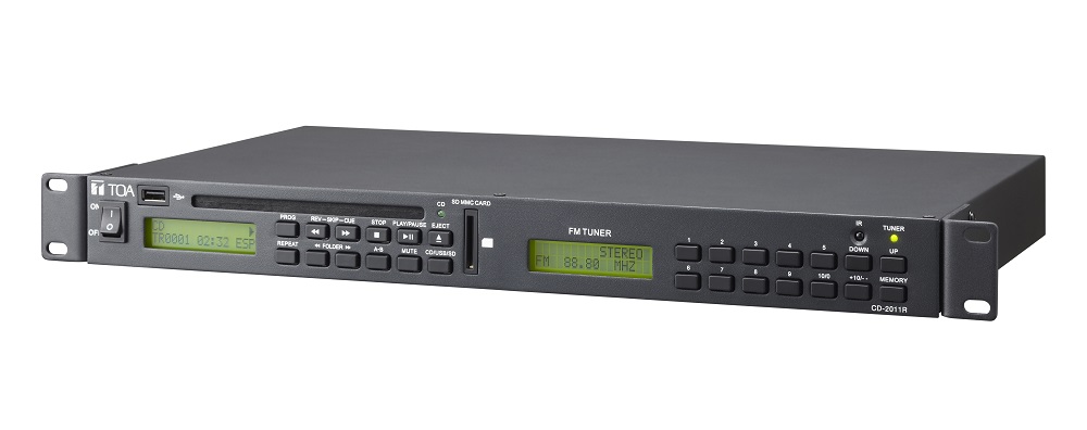 Đầu phát nhạc CD, USB, FM TOA CD-2011R