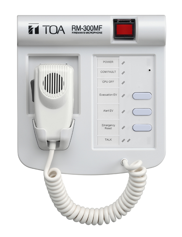 Micro TOA RM-300MF dùng cho thông báo, báo cháy