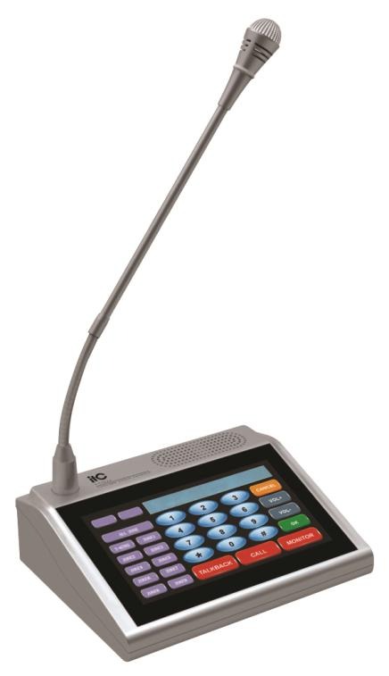 Bàn gọi phân vùng IP (với màn hình cảm ứng 7 inch) ITC: T-7702A