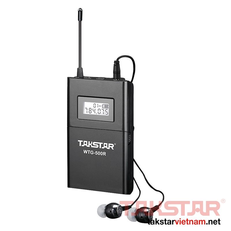WTG-500R Takstar - Bộ thu hệ thống phiên dịch, hướng dẫn tour guide không dây