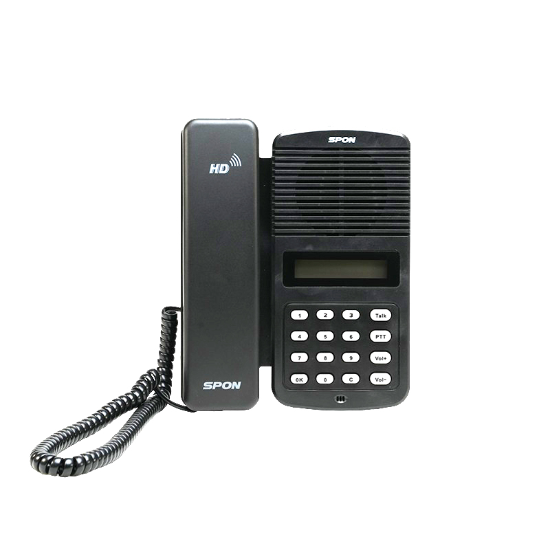 Máy trạm IP liên lạc nội bộ bàn phím số SPON NAS-8528