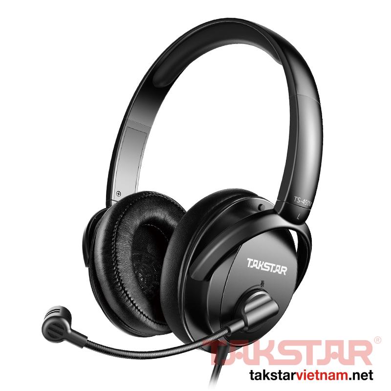TS-450M Takstar - Tai nghe có mic kiểm âm có dây