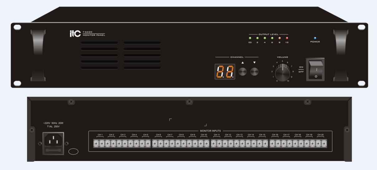 Bộ giám sát 20 kênh ITC: T-6220