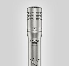 SM81 Shure - Micro dành cho nhạc cụ