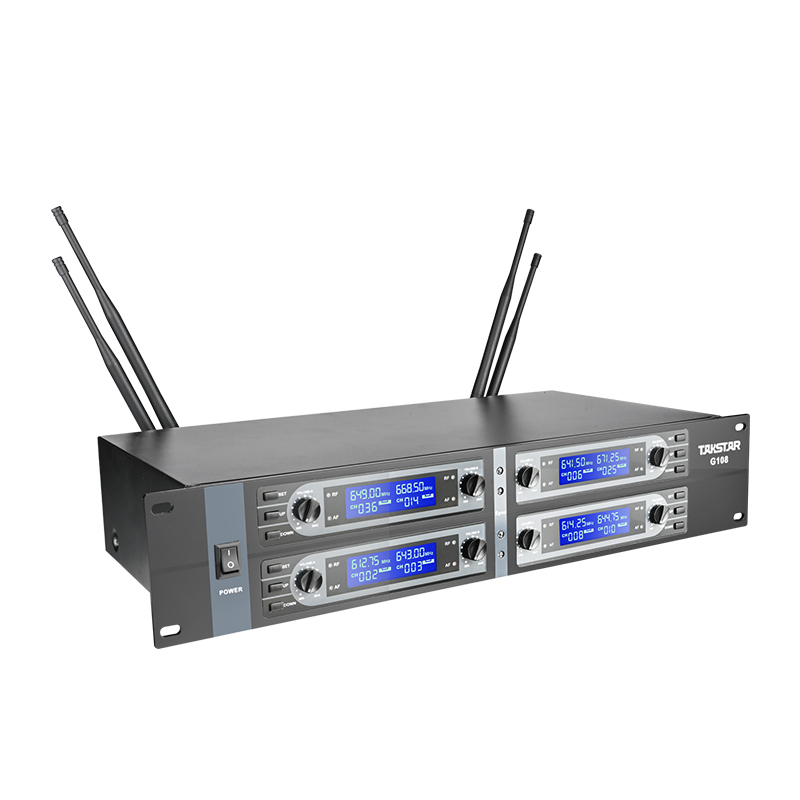 G108 Takstar - Đầu thu micro không dây UHF 8 kênh