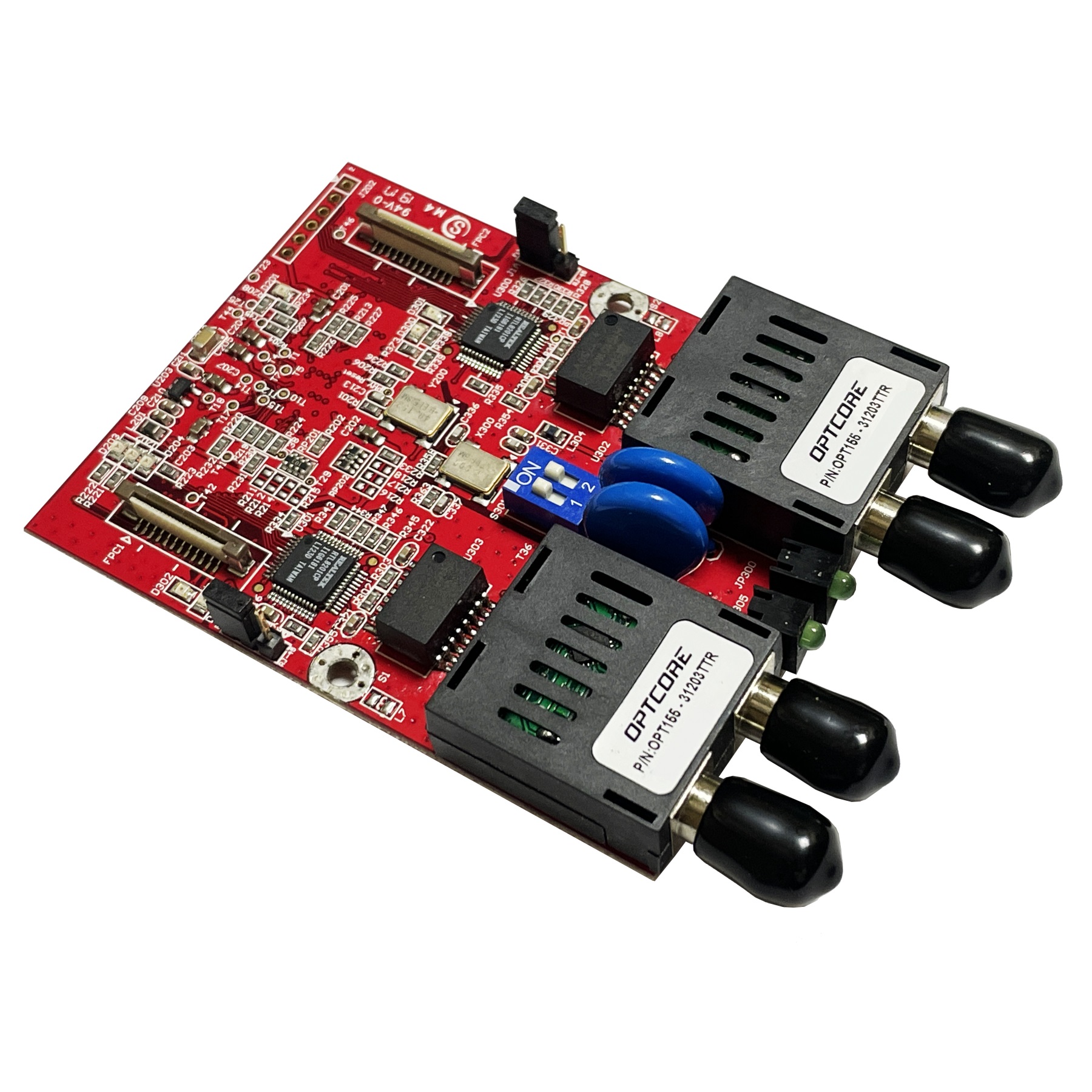 Card kết nối Ateis NET2-SS cổng Fiber Single(B)-(A)